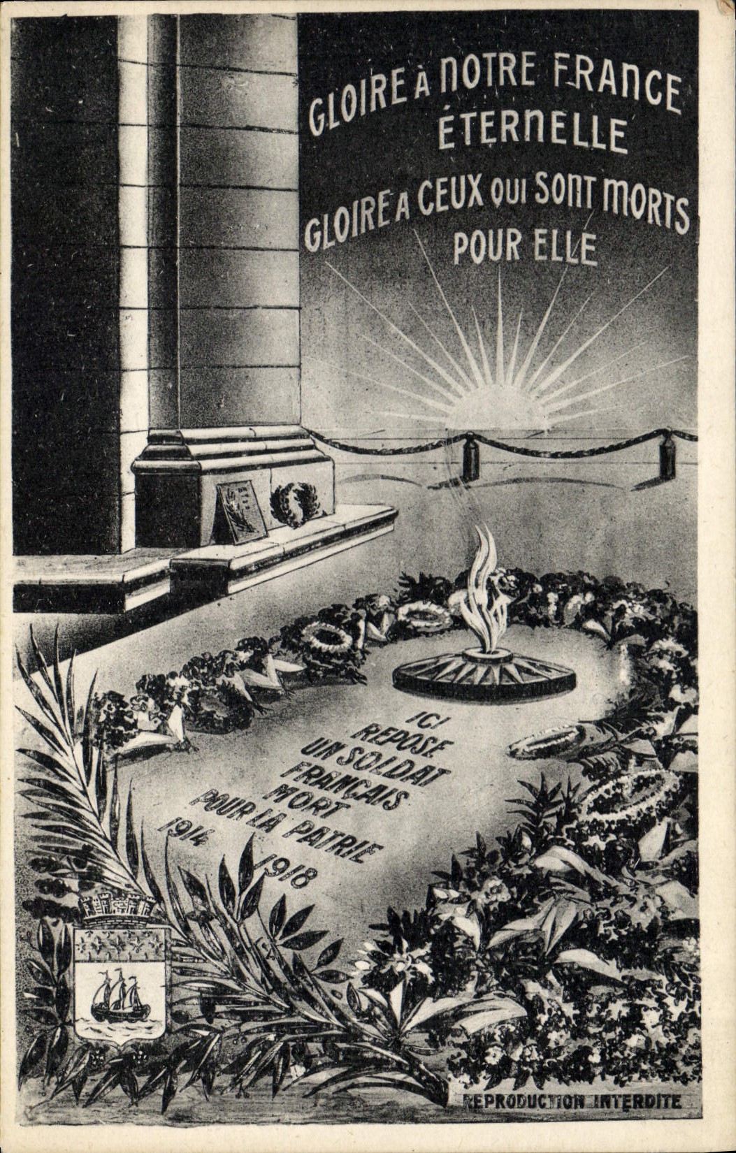 Mémorial national — Soldat français mort pour la patrie — L. Boisson, éditeur, Paris
