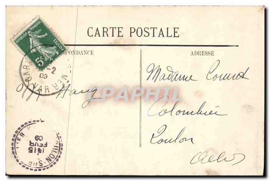 TOULON - Station de Mayol - Bord de Mer — L. Olive, Dépositaire Toulon, n°131 — Reverso