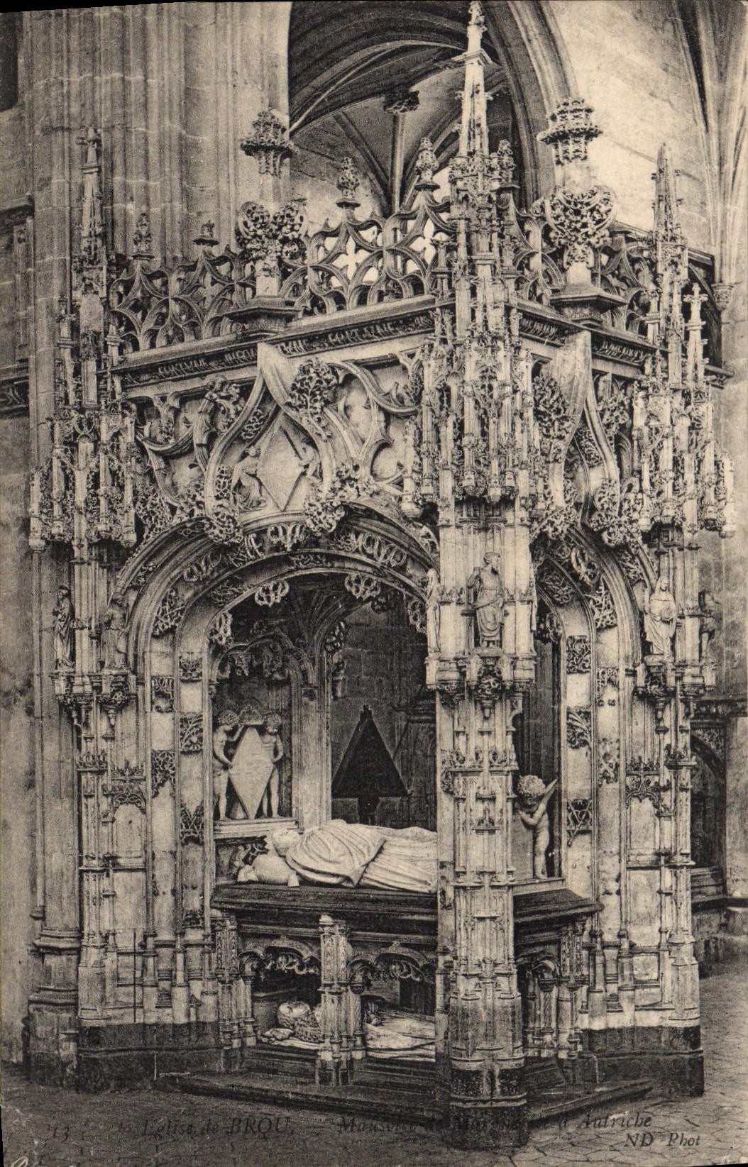 L'église de Brou — Mausolée de la famille de Brou — ND Phot