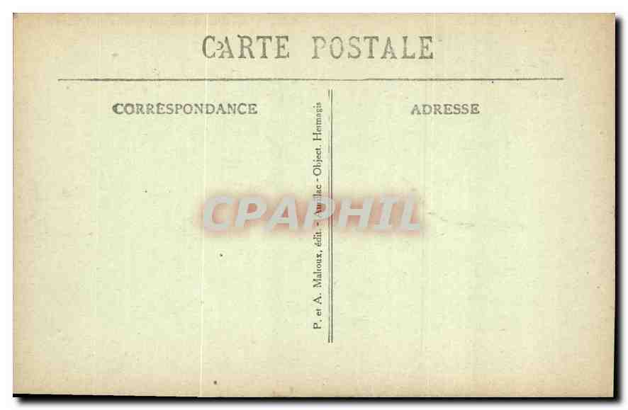 CPA L'Auvergne Pittoresque Chaudesaigues Cantal Chapelle de Notre Dame de Pitie  — Rückseite