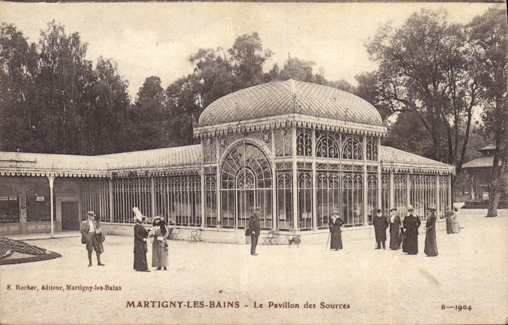 CPA Martigny les Bains le Pavillon des Sources 