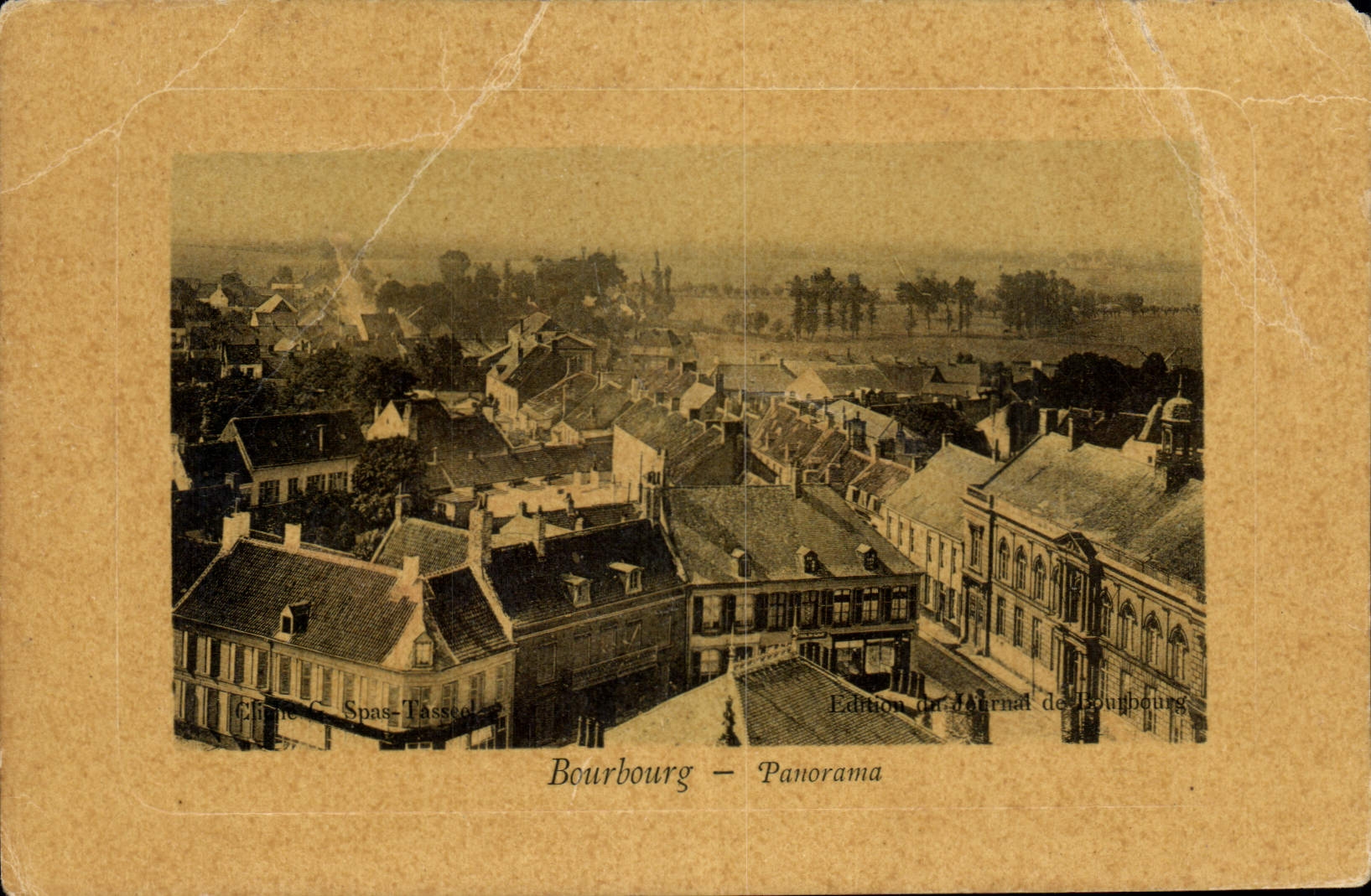 CPA Bourbourg Panorama 
