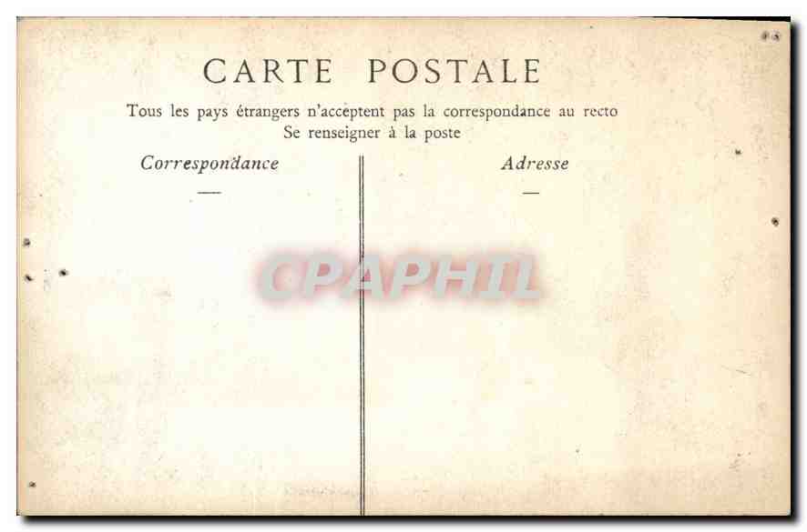 CPA Musee de Louvre Carrachi Annibale dit la Carrachi La Madeleine  — Rückseite