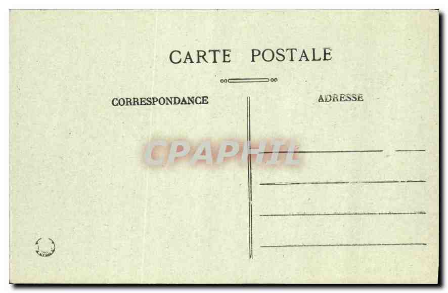 CPA Lyon Place de la Republique et Monument Carnot  — Verso