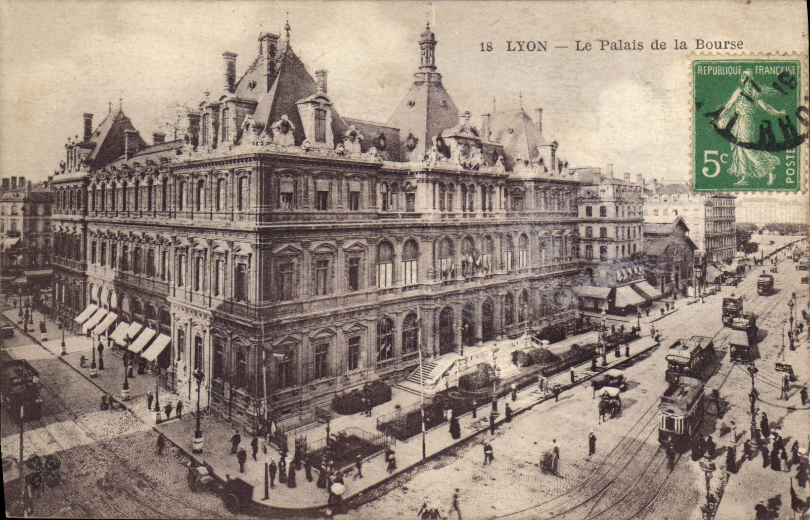 CPA Lyon Le Palais de la Bourse 