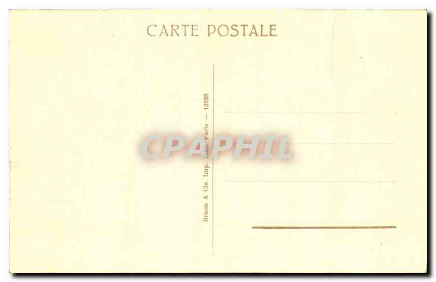Aufruf der letzten Opfer der Terrorzeit — Museum von Versailles — Braun & Cie, Paris — Rückseite
