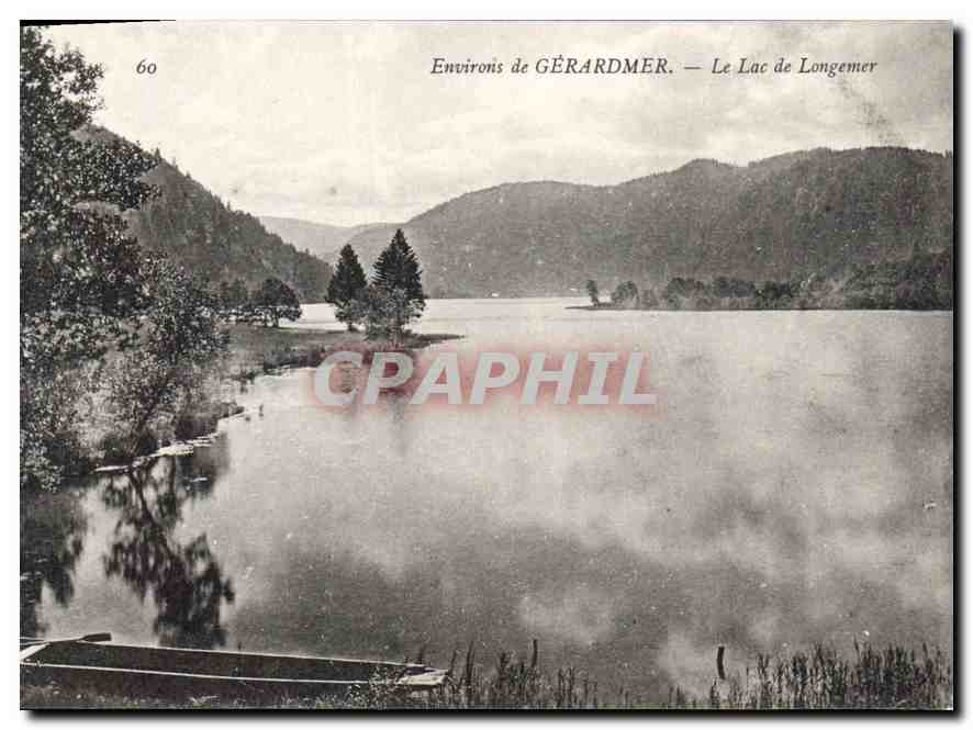 CPA Environs de Gerardmer Le Lac de Longemer 
