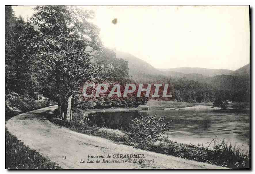 Umgebung von GÉRARDMER — See Retourneimer und der Holmech — CPAPHIL
