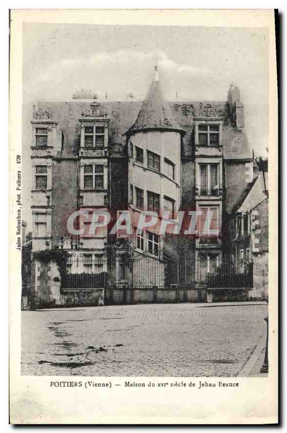 CPA Poitiers Vienne Maison de Jehao Beauce 