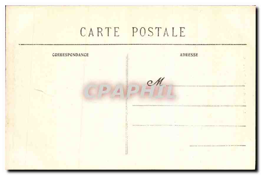 CPA Poitiers Vienne Le Baptistere Gallo Romain Saint Jean  — Rückseite