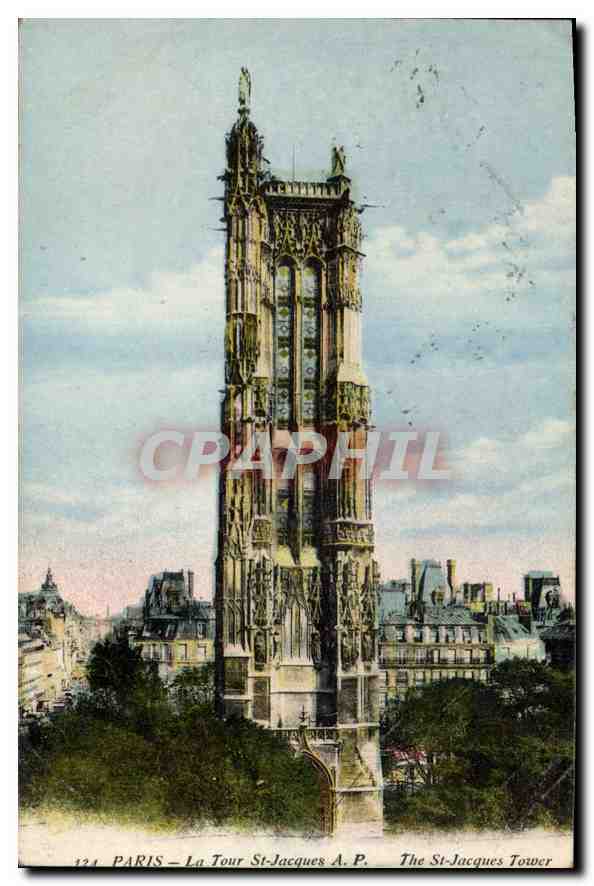 CPA Paris La Tour St Jacques 
