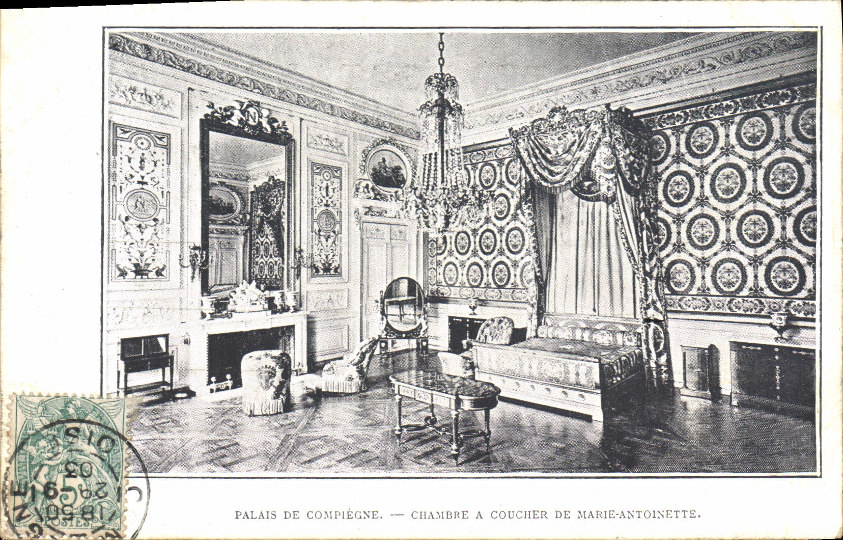 Palais de Compiègne — Chambre à coucher de Marie-Antoinette