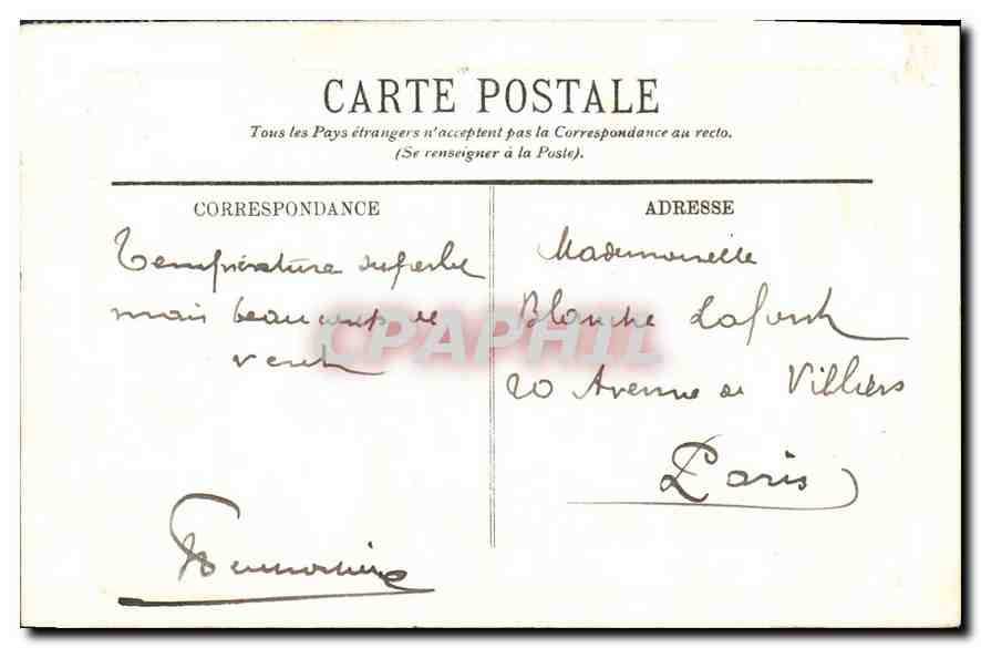 Grenoble — L'Île d'Amour — Le Dauphiné Pittoresque — éditeur L. D. (L. D.) — Rückseite