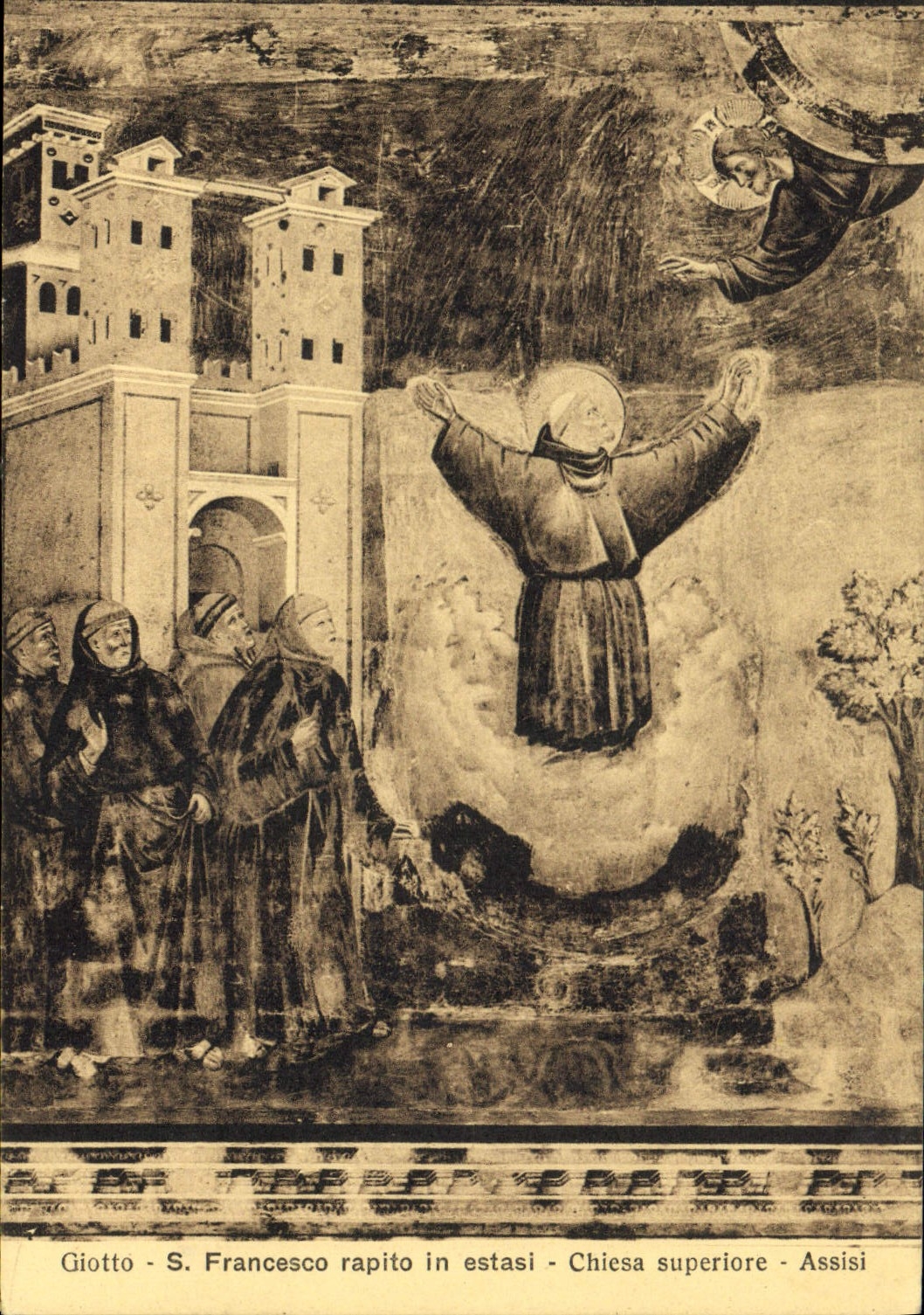 Giotto - S. Francesco rapito in estasi - Upper Church - Assisi