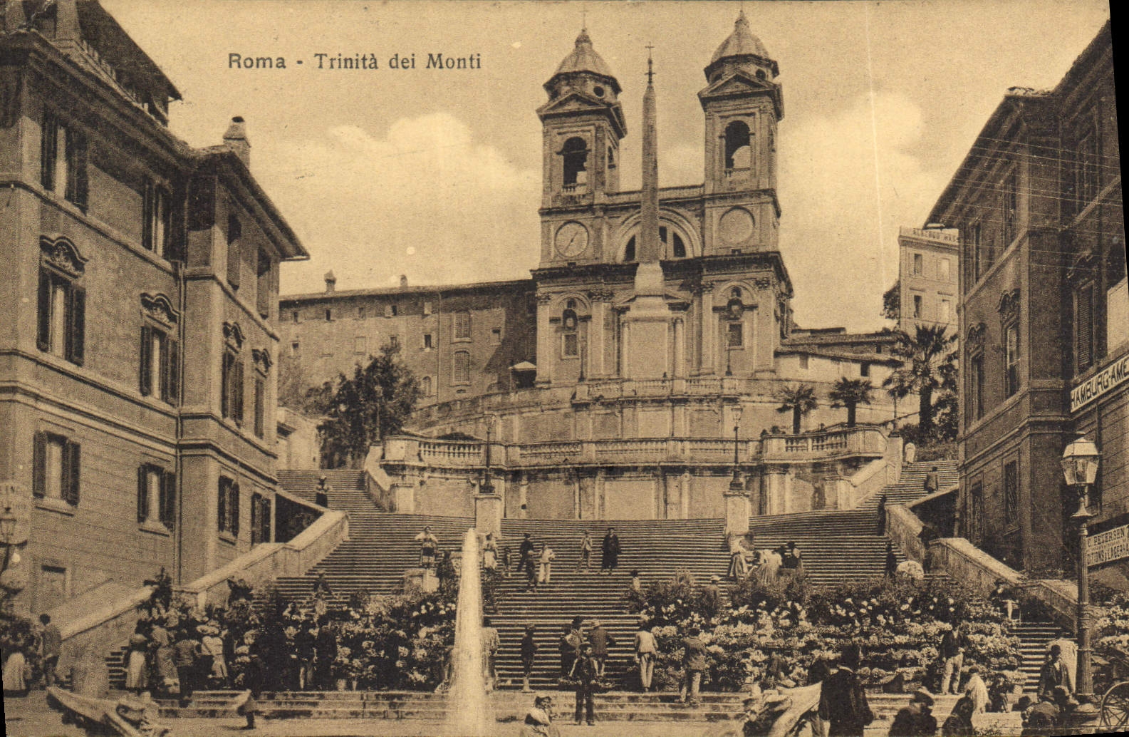 CPA Roma Trinita dei Monti 