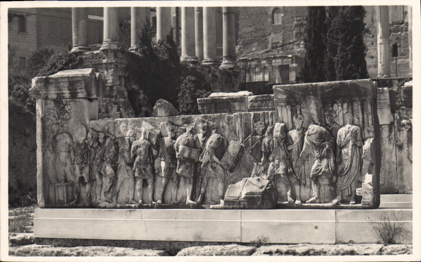 CPA Roma Foro Romano Gli Eletori 