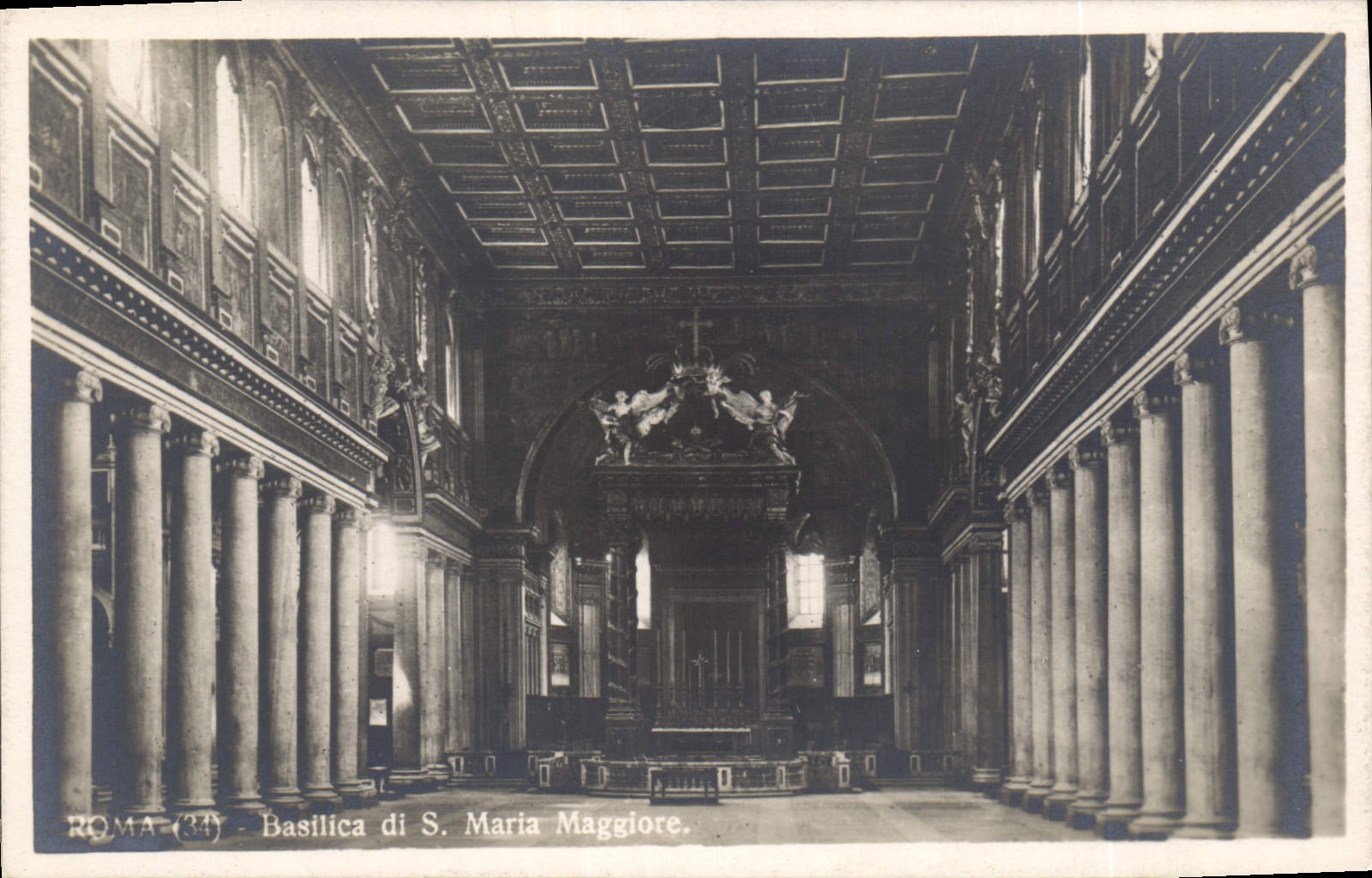 CPA Roma Basilica di S Maria Maggiore 