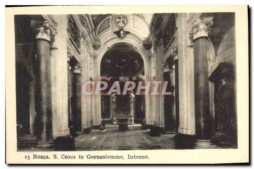 CPA Roma S Crose in Gerusalemme Interno 