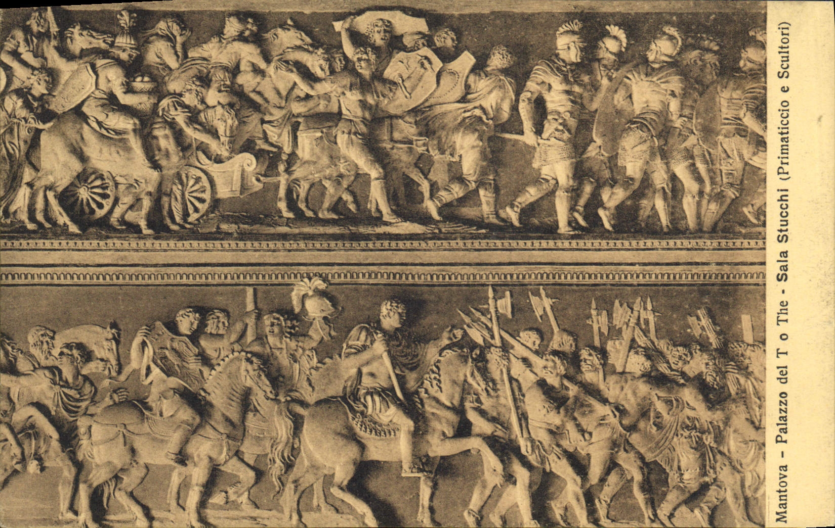 CPA Mantova Piazzo Sala Scuitori 