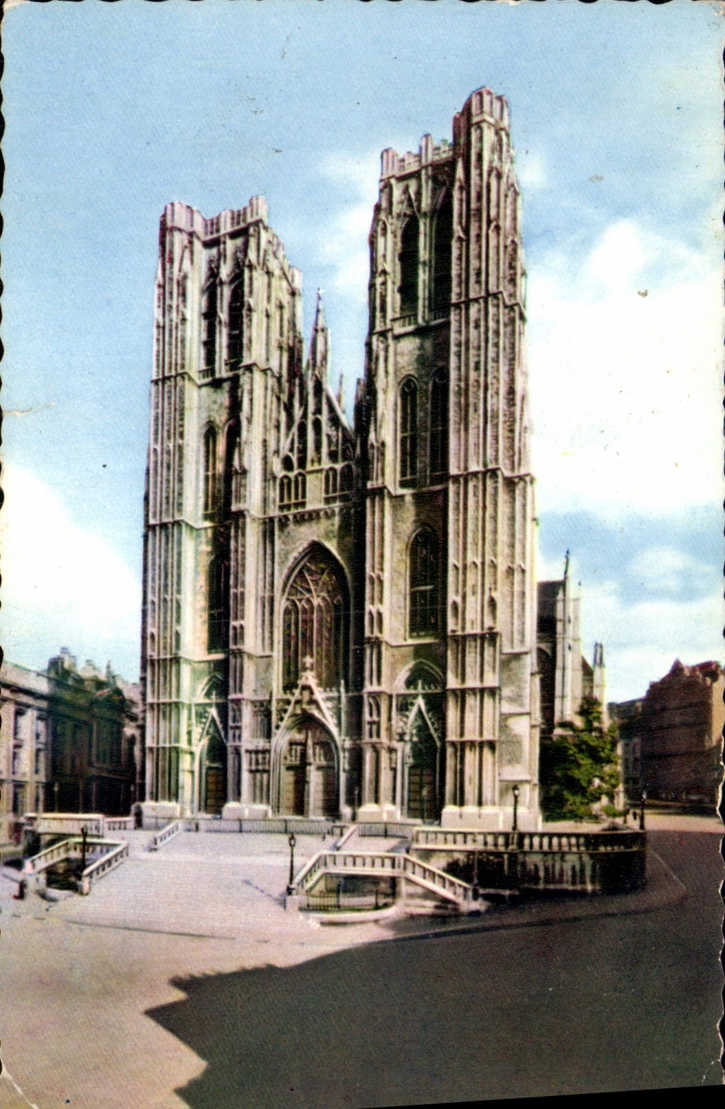 CPA Bruxelles Colleatale Sainte Gudule 