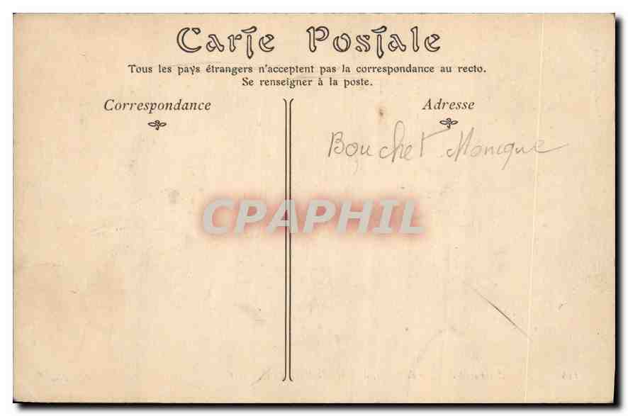 CPA Assassinat du Duc de Guise d'apres le tableau  — Rückseite