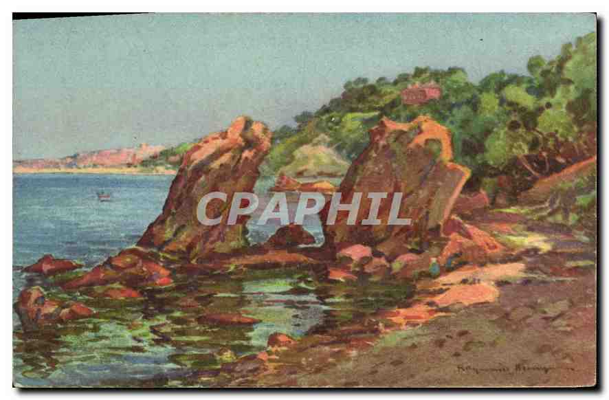 CPA Le Mourillon pres Toulon par Henry Raymond 