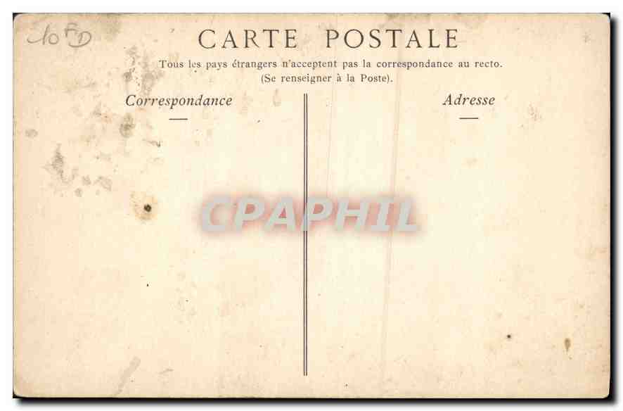 CPA Musee de Louvre Albrecht Duner Tete de Vieillard  — Rückseite