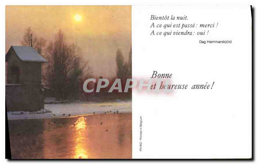 CPM Bonne annee