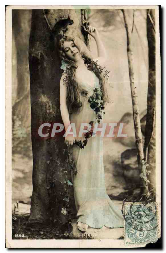 CPA Fantaisie Femme
