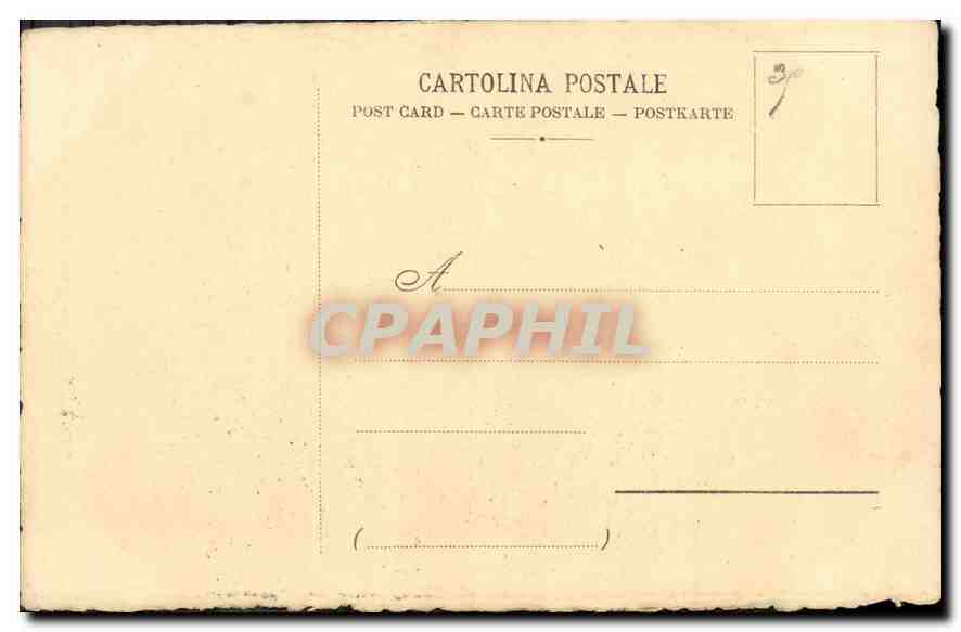 CPA Bazzaro — Verso
