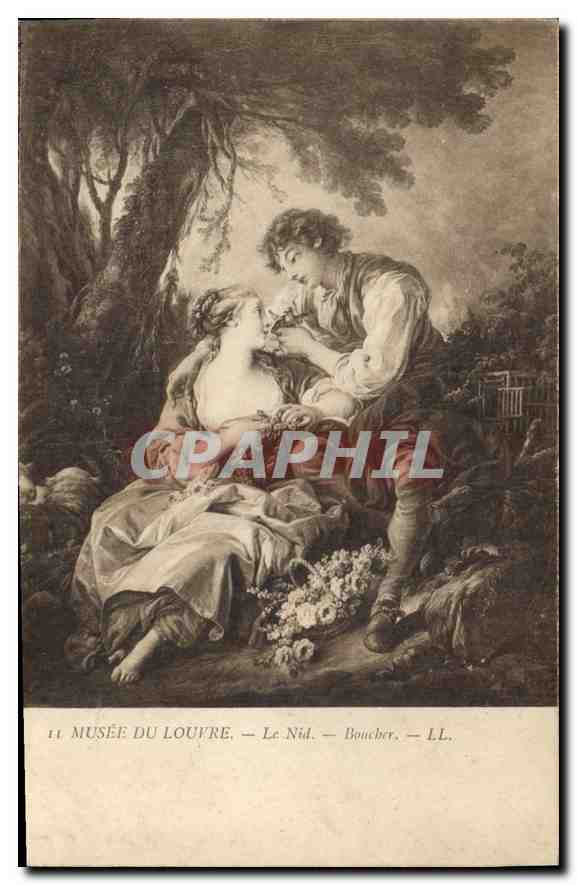 CPA Musee de Louvre Le Nid Boucher 