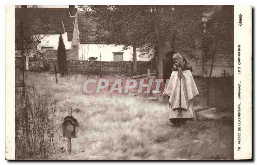 CPA Musee du Luxembourg Hawkins Les orphelins