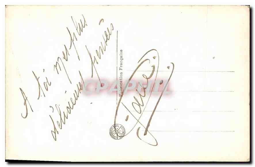 CPA Musee du Luxembourg Hawkins Les orphelins — Verso