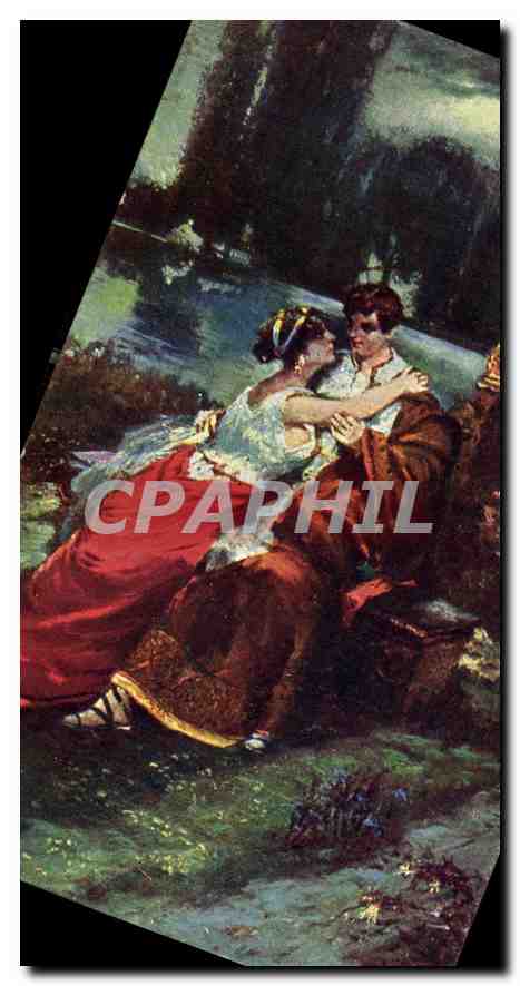 CPA R Kominek l'Amour romain 