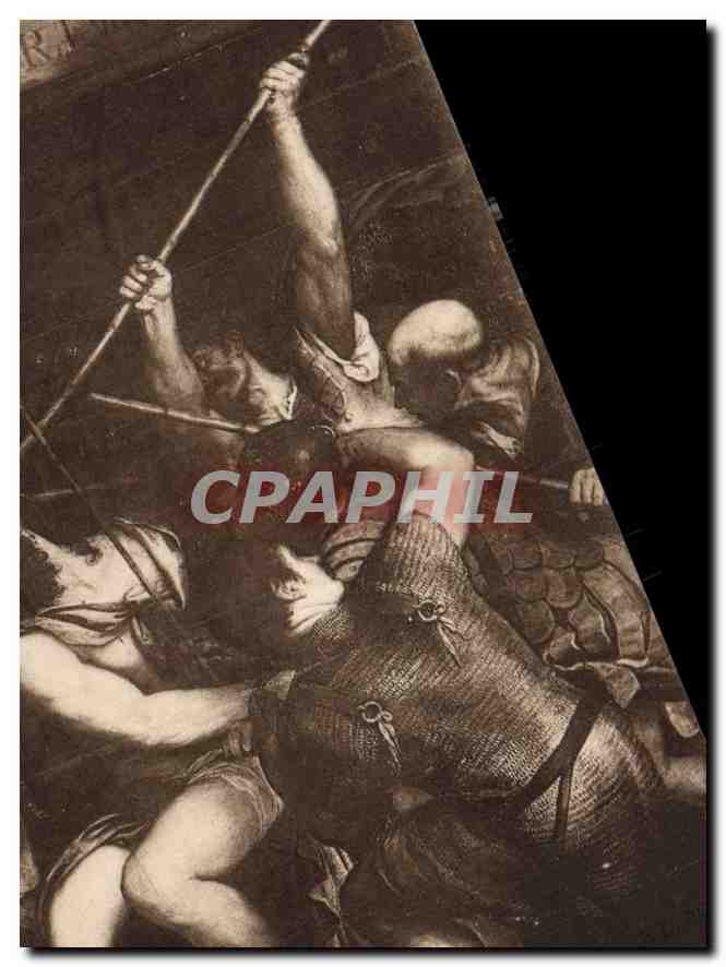 Combat de soldats en armure — gravure — éditeur non visible
