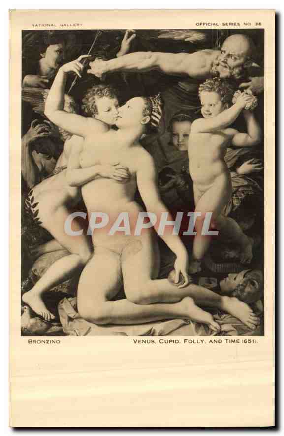 Vénus, Cupidon, Folly et le Temps — Bronzino — National Gallery — Série officielle n° 38