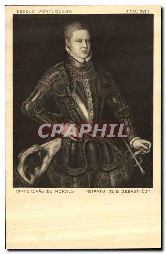 Portrait de D. Sébastião — École portugaise (XVIe siècle) — Édition des Amis du Musée National d'Art Antique de Lisbonne, n° 42