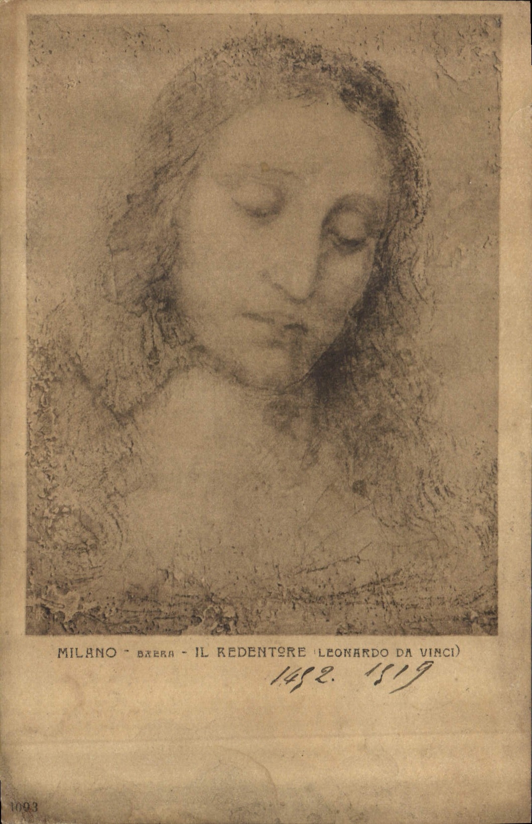 Milano - Baera - Il Redentore (Leonardo da Vinci) — 1492. 1519