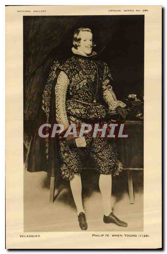 Philip IV when young — peinture de Velázquez — National Gallery, Official Series No. 285