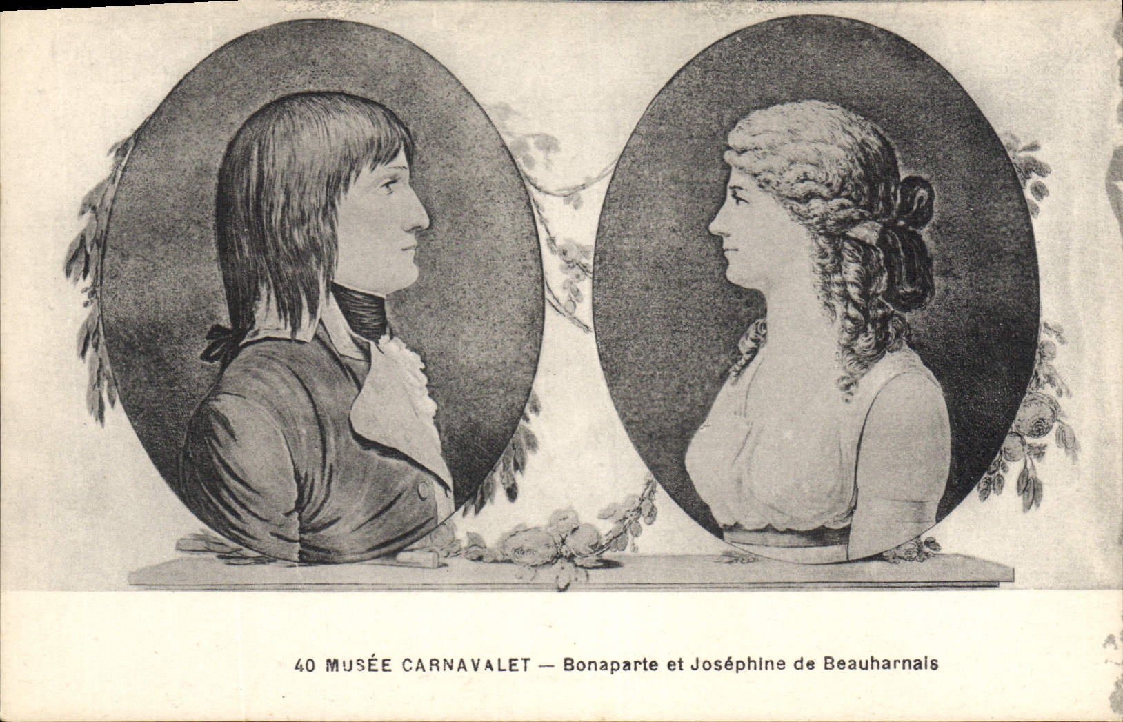 CPA Musee Carnavalet Bonaparte et Josephine de Beauharnais 