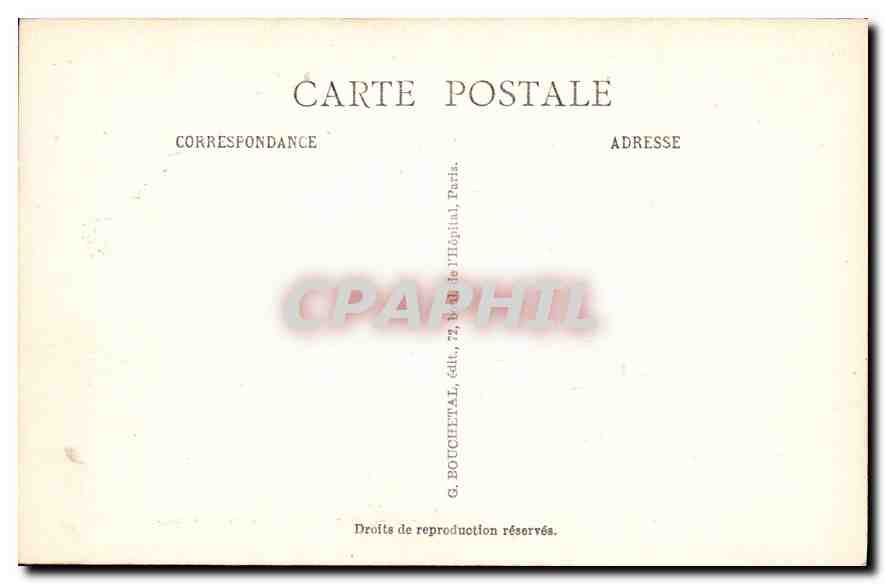 CPA Musee Carnavalet Bonaparte et Josephine de Beauharnais  — Verso