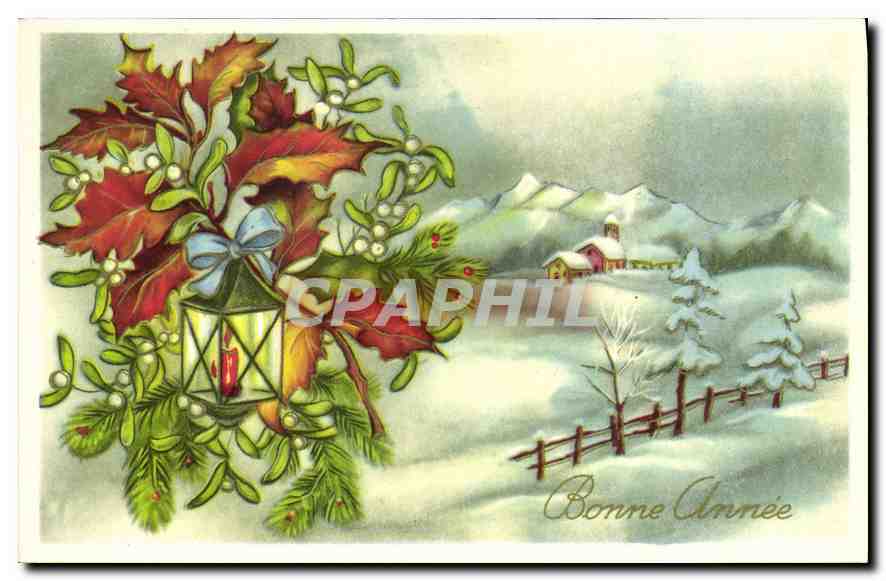 CPA Bonne Annee 