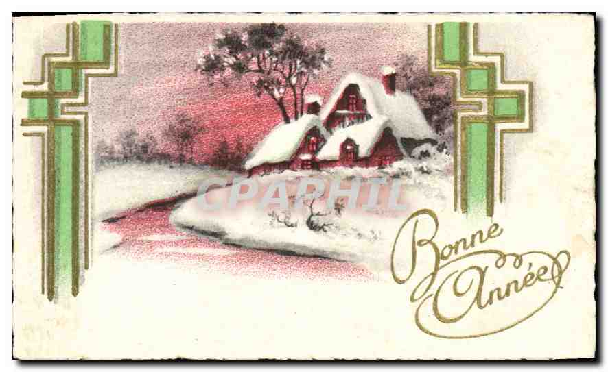 CPA Bonne Annee 