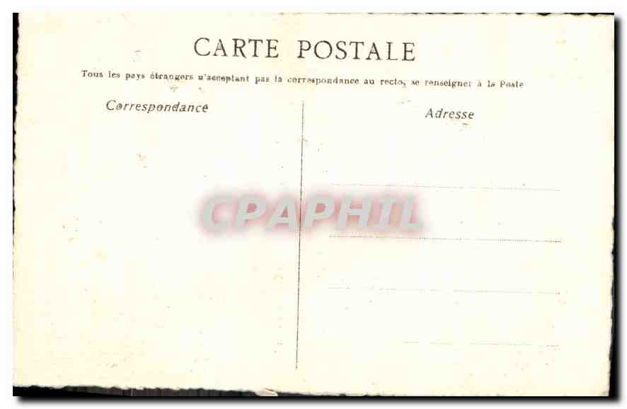 CPA Myosotis Ne m'oubliez pas  — Verso