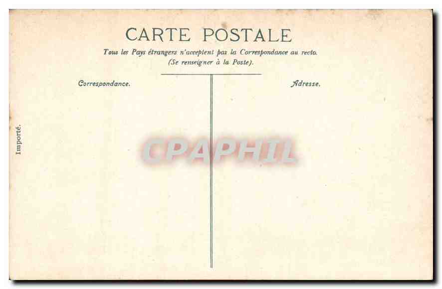CPA Henri II et le duc de Guise  — Rückseite