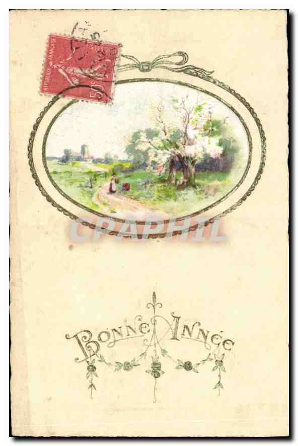 CPA Bonne Annee 