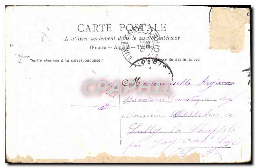 CPA Reverie Savourer d'un Baiser l'exquise volupte C'est un reve serti dans la realite Femme — Back