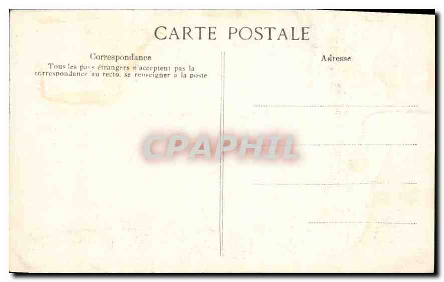 CPA Vous qui pleurez venez a ce Dieu car II pleure  — Rückseite