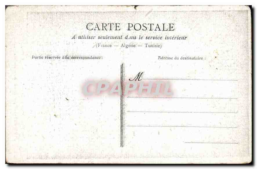 CPA Sur l'Hamecon voila qu'un poisson s'est jete  — Verso
