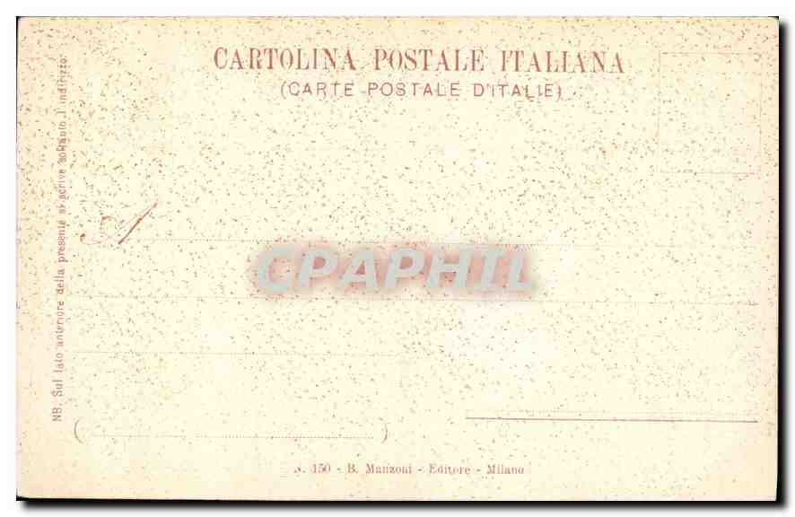 CPA Il Ganimede  — Verso